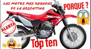 Cual es la moto mas robada en argentina